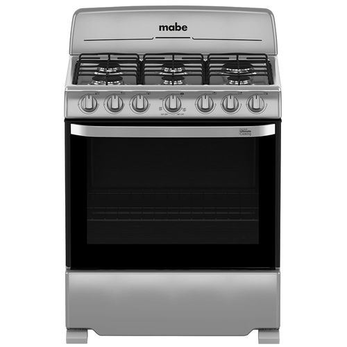 Estufa de Piso 76 cm (30 pulgadas) Plata Mercury Mabe - EM7641BAIS2