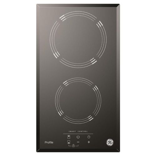 Parrilla de Vitrocerámica 30 cm Vidrio Negro GE Profile