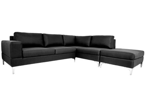 Sala Modular Kama 1 Negro Kessa Muebles
