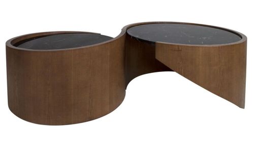 Mesa de Centro Oreste Nogal Kessa Muebles