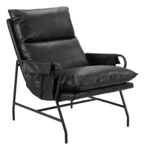 Sillon Halaus Negro Kessa Muebles