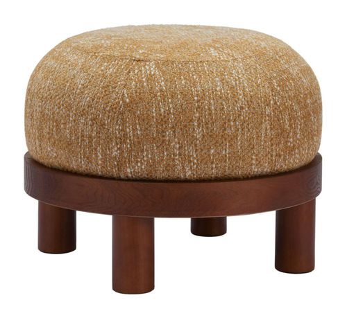 Ottoman Gome Amarillo Kessa Muebles