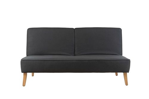Sofa Cama Praga Negro Kessa Muebles