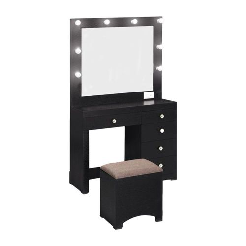 Maquillador Jennifer Negro Kessa Muebles