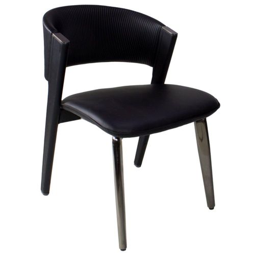 Silla de Comedor Albus Negro Kessa Muebles