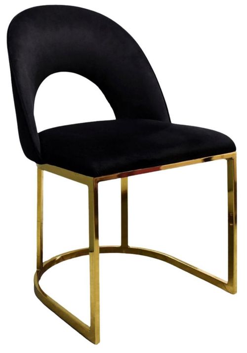 Silla de Comedor Perseo Negro Kessa Muebles