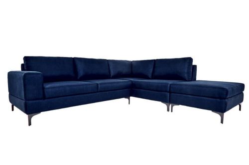 Sala Modular Kama 3 Azul Kessa Muebles