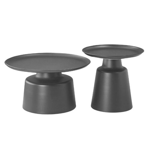 Mesa de Centro August Gris Kessa Muebles