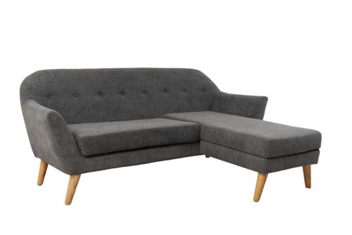 Sala Chaise Longue Estocolmo Gris Kessa Muebles