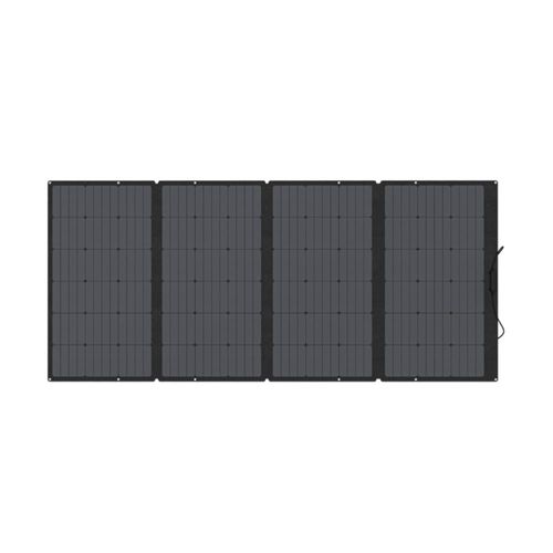 Panel Solar 400W Ecoflow- Máxima Potencia para Energía Continua en Exteriores, Uso Doméstico y Emergencias, Carga Rápida y Alta Eficiencia
