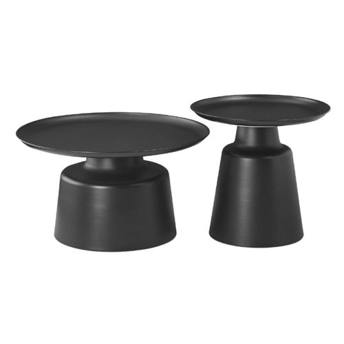 Mesa de Centro August Negro Kessa Muebles