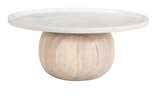 Mesa de Centro Savona Blanco Kessa Muebles