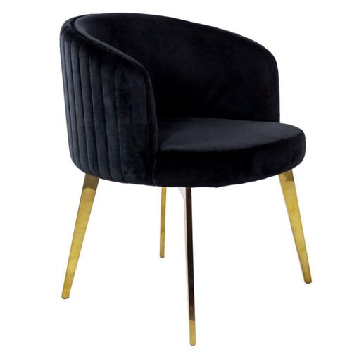 Silla de Comedor Zelo Negro Kessa Muebles