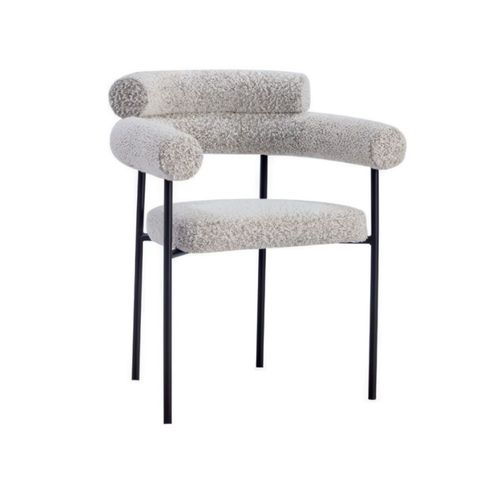 Silla de Comedor Febris 4 Gris Kessa Muebles