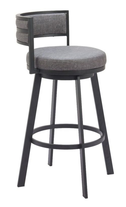 Banco de Bar Gimsby Gris Kessa Muebles