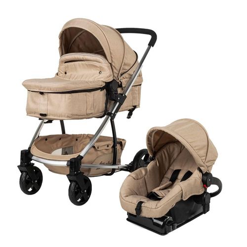 Carriola Travel System Eclipse D´Bebé Beige