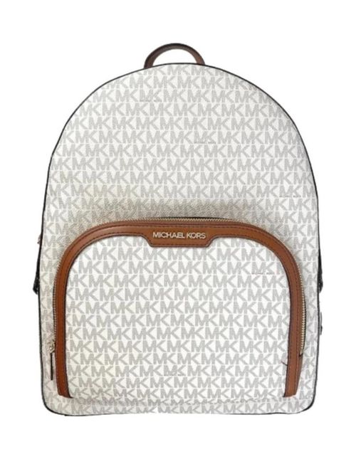 Mochila Michael Kors Jaycee Large 35S2G8TB7B Vainilla/Café Signature