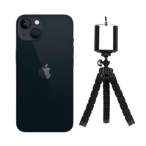 iPhone 13 128GB Negro Reacondicionado más Trípode