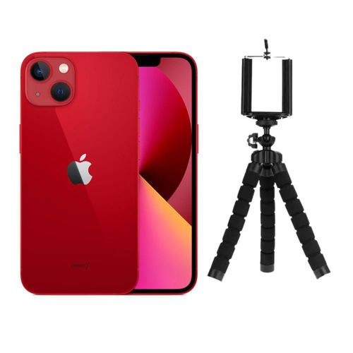 iPhone 13 128GB Rojo Reacondicionado más Trípode