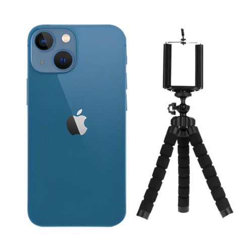 iPhone 13 128GB Azul Reacondicionado más Trípode