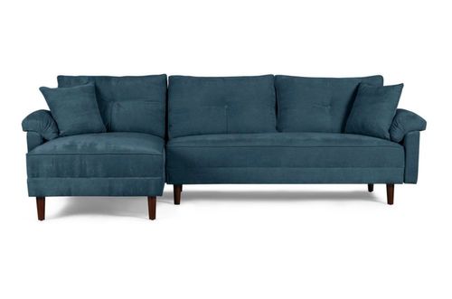 Sala Modular Makora Beehive Memory Foam Reversible De Terciopelo Olivo Modelo Aventus