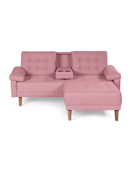 Sala Modular Makora Reversible De Lino Palo de Rosa Modelo Praia