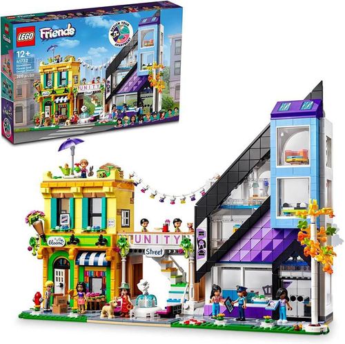 Lego Friends 41732 Floreria Y Tienda De Diseño Del Centro