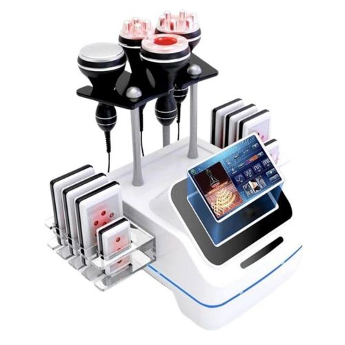 Lipolaser Cavitador Slim 5 en 1 con 8 almoadillas