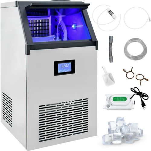 Maquina Fabricadora Hielo Comercial 60 Kg Dia Restaurante Gutstark