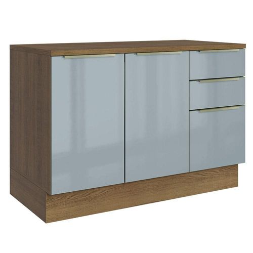 Gabinete Bajo Cocina Madesa Lux 120cm Con Encimera MG