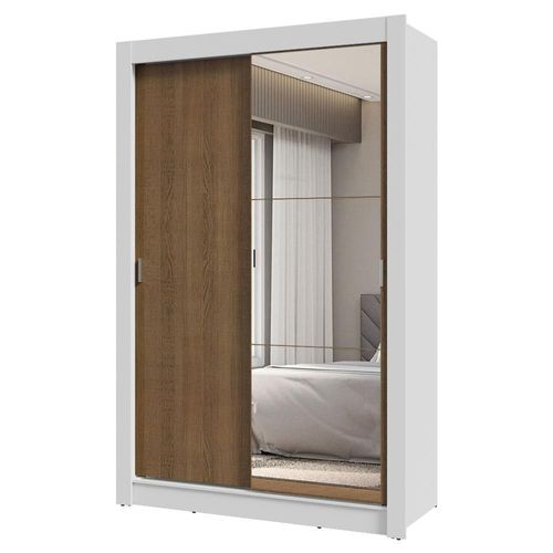 Ropero Closet Madesa Vivare 2 Puertas 1 Espejo BM 01