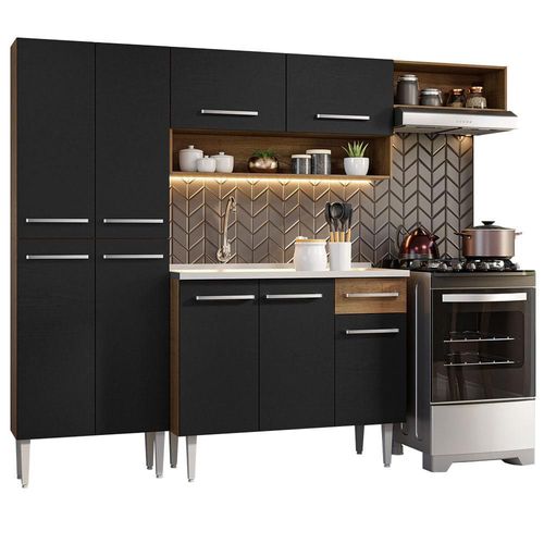 Cocina Integral Modular Madesa Emilly 229cm Con Tarja MN 12