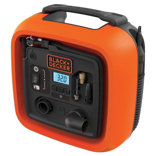 BOMBA PARA INFLAR BLACK & DECKER MULTIPROPÓSITO 12V 160 PSI
