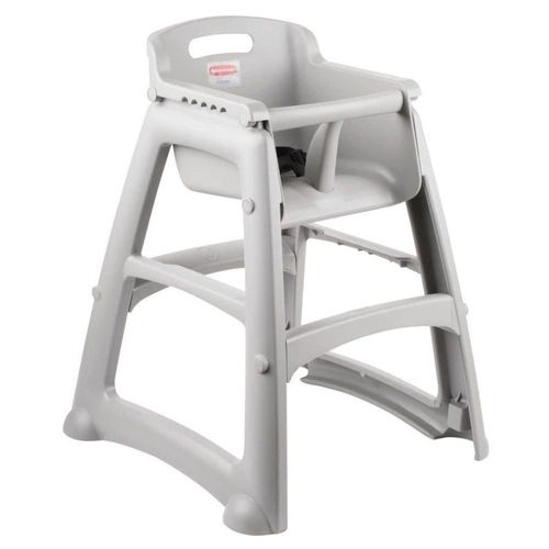 SILLA PARA BEBÉS RUBBERMAID GRIS PARA RESTAURANTE