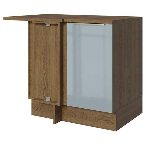Gabinete Bajo de Esquina Cocina Madesa Lux Con Encimera MG