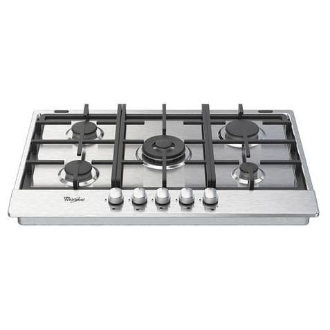 Parrilla De Gas Whirlpool 5 Quemadores Gris Acero Inoxidable WP3050S