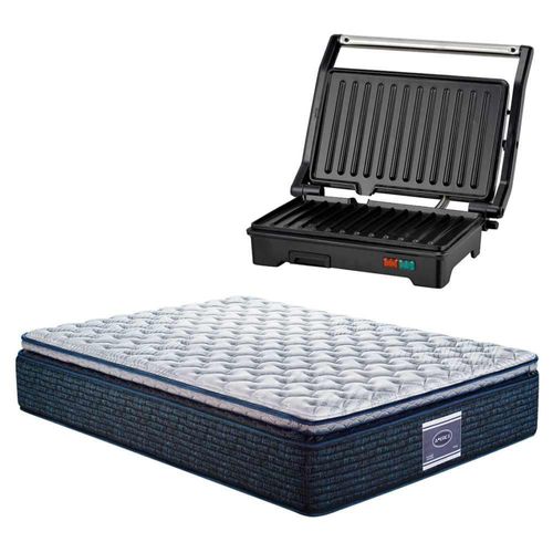 Colchón América Frida Queen Size Más Parrilla