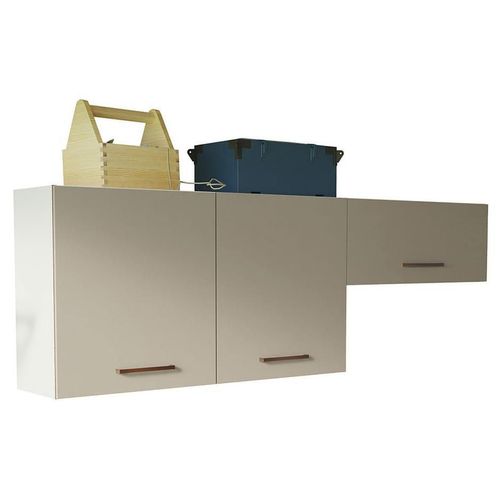 Kit Gabinete Superior Almacenamiento Garaje Madesa 200cm BC