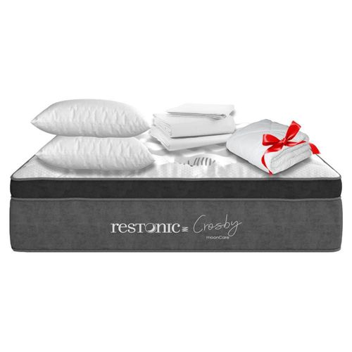 Colchón Restonic Matrimonial Megacolchoneta + Home Pack de Regalo