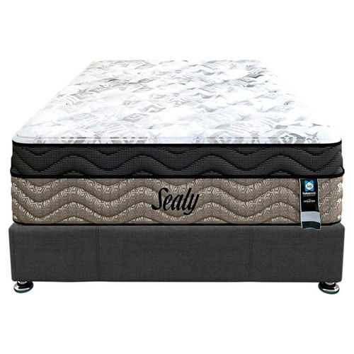 Colchón Ortopédico Sealy Posrturepedic Matrimonial Beberly + Box