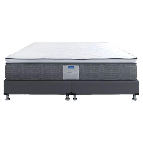 Colchón King Size Restonic Ortopédico Antibacterial Almohadas Y BOX