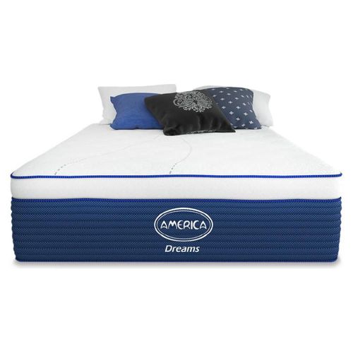 Colchón América Dreams King Size Euro Top Perfect Descanso Premium