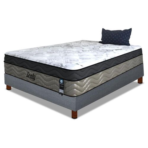 Colchón Ortopédico Sealy Posrturepedic King Size Beberly + Box