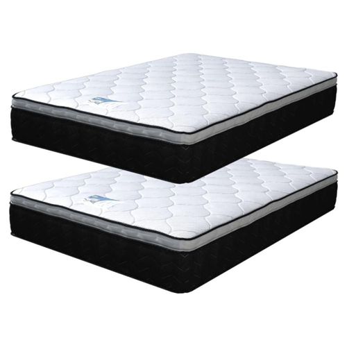 Set de 2 Colchones Individual Serta Espuma Premium Alta Densidad Foam
