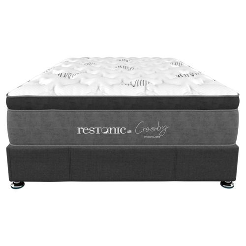 Colchón Restonic Individual Foam Spring Confort + Cama Box