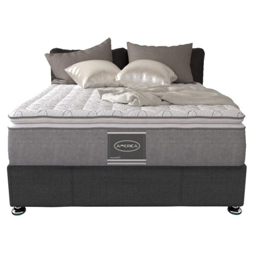 Colchón Matrimonial y Box America Perfectside Thermoflex Marvesbloom