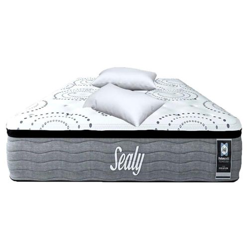 Colchón Sealy Ortopédico Queen Size First + 2 almo