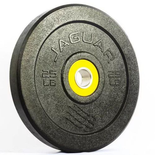 Par De Discos Bumpers Jaguar Caucho 25 Lbs Crossfit Gym HECHO EN MÉXICO