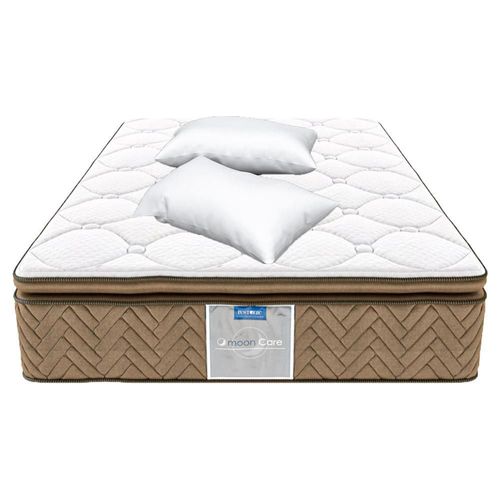 Colchón Ortopédico Restonic King Size Mooncare Antiestres + 2Almohadas