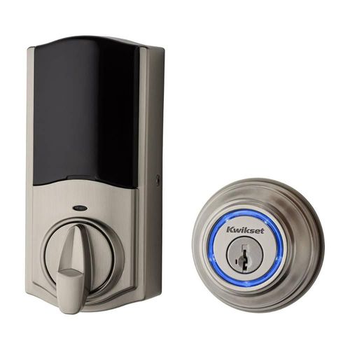 Cerradura inteligente kwikset Touch-to-Open y cerradura electrónica